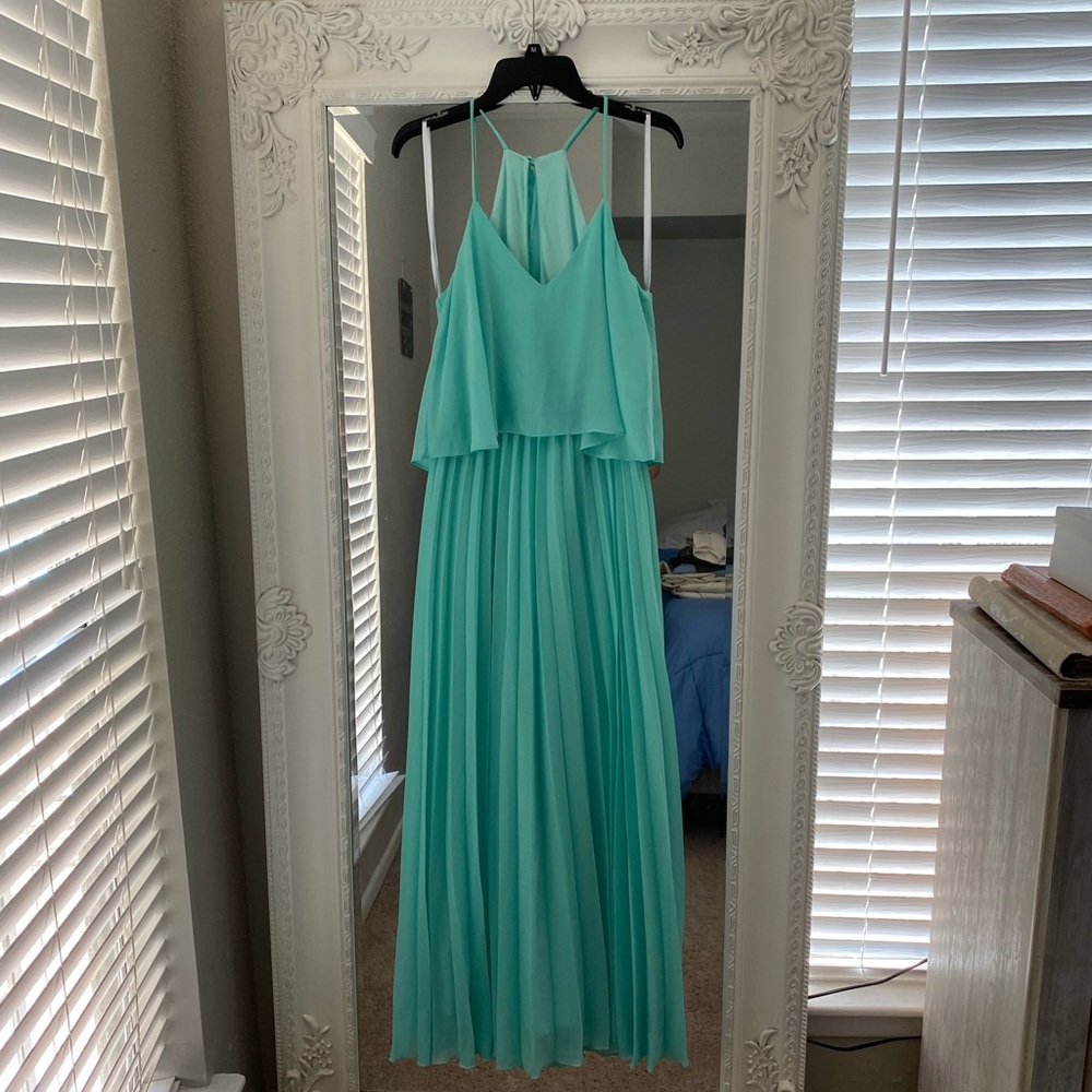 Pleated Maxi Dress